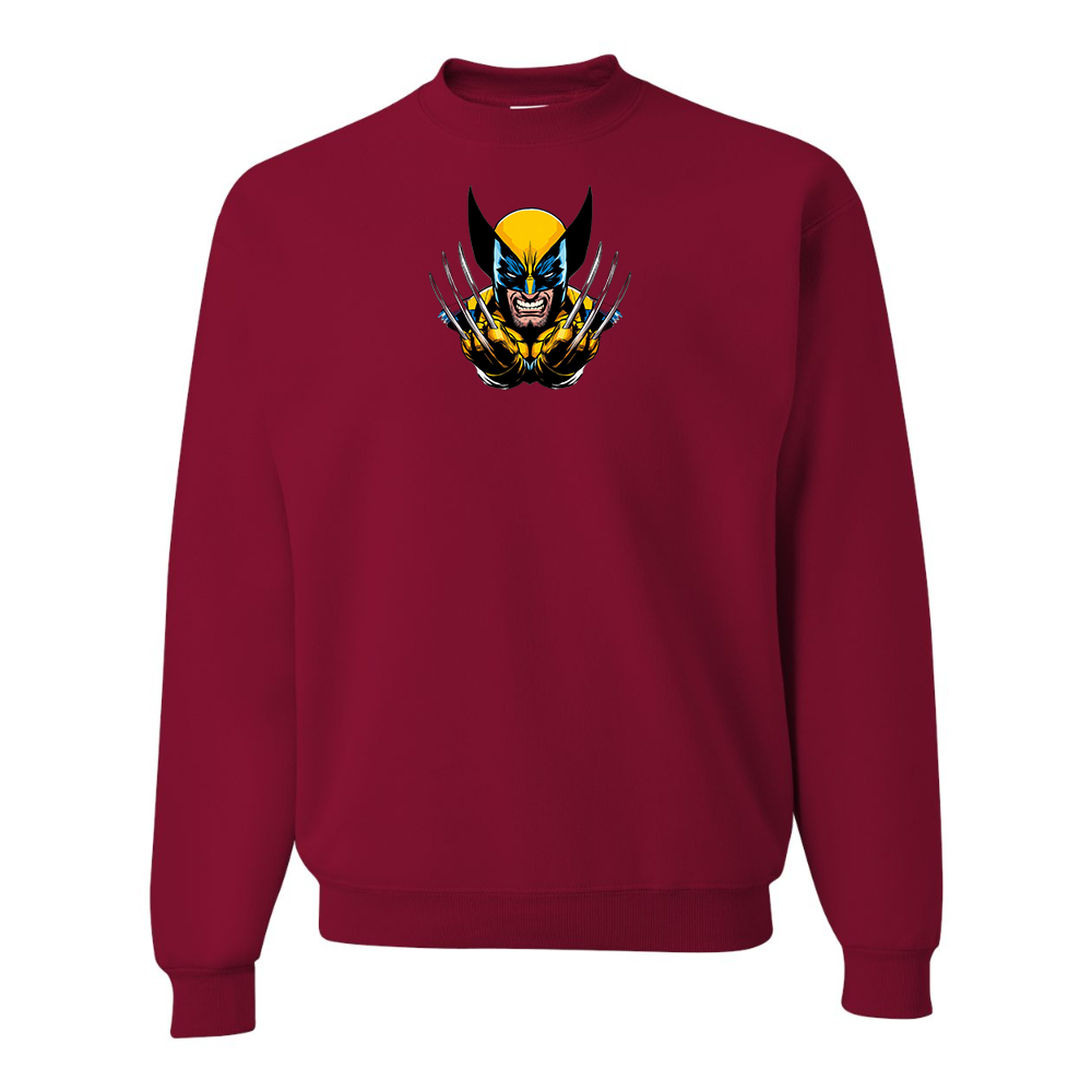 Men's Wolverine 2025 Art    JERZEES NuBlend Crewneck Sweatshirt